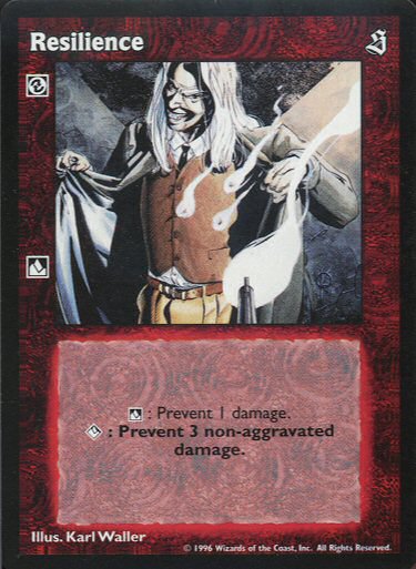 Resilience [Sabbat set] - VTES CCG
