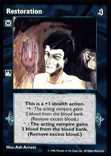 Restoration [Sabbat set] - VTES CCG