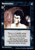 Restoration [Sabbat set] - VTES CCG