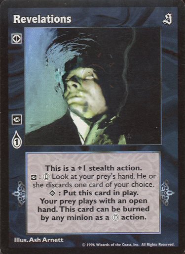 Revelations [Sabbat set] - VTES CCG