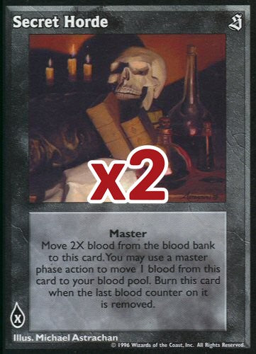 Secret Horde [Sabbat set] - VTES CCG