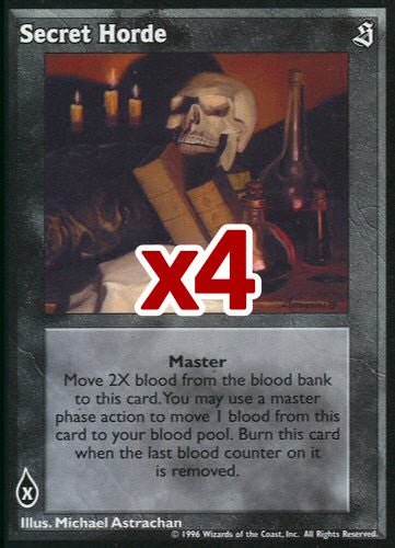 Secret Horde [Sabbat set] - VTES CCG