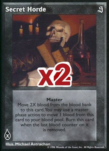 Secret Horde [Sabbat set] - VTES CCG