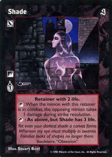Shade [Sabbat set] - VTES CCG