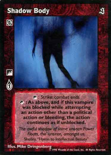 Shadow Body [Sabbat set] - VTES CCG