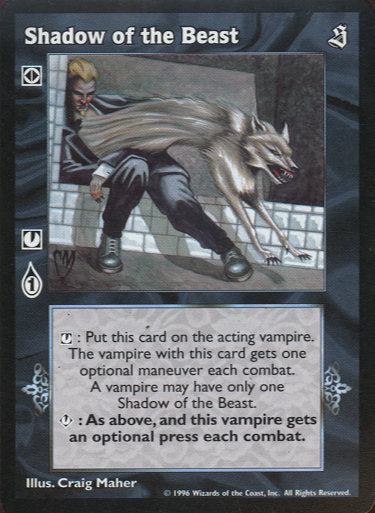 Shadow of the Beast [Sabbat set] - VTES CCG
