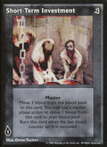 Short-Term Investment [Sabbat set] - VTES CCG