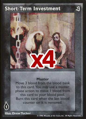 Short-Term Investment [Sabbat set] - VTES CCG