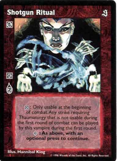 Shotgun Ritual [Sabbat set] - VTES CCG