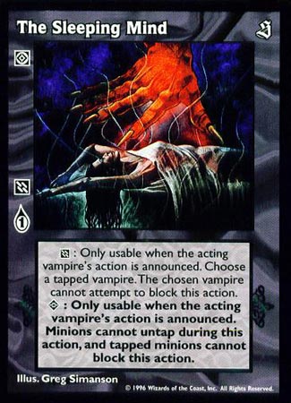 The Sleeping Mind [Sabbat set] - VTES CCG