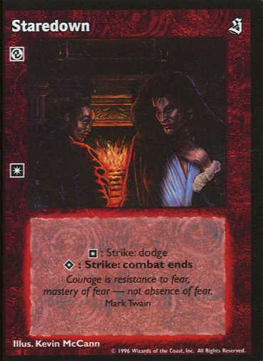 Staredown [Sabbat set] - VTES CCG