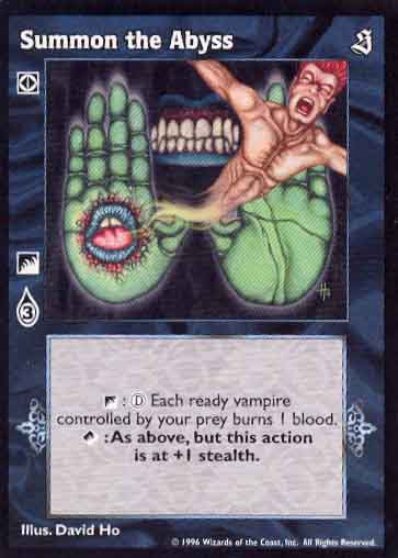 Summon the Abyss [Sabbat set] - VTES CCG