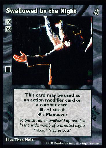 Swallowed by the Night [Sabbat set] - VTES CCG
