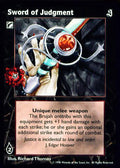 Sword of Judgment [Sabbat set] - VTES CCG