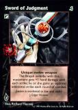 Sword of Judgment [Sabbat set] - VTES CCG