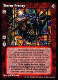 Terror Frenzy [Sabbat set] - VTES CCG