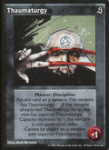 Thaumaturgy [Sabbat set] - VTES CCG