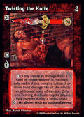 Twisting the Knife [Sabbat set] - VTES CCG