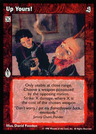 Up Yours! [Sabbat set] - VTES CCG