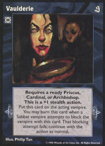 Vaulderie [Sabbat set] - VTES CCG