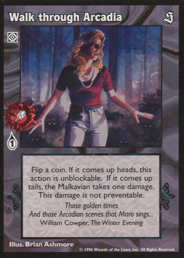 Walk through Arcadia [Sabbat set] - VTES CCG