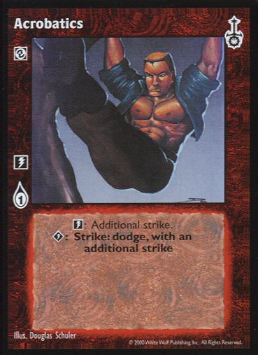 Acrobatics [SW set] - VTES CCG