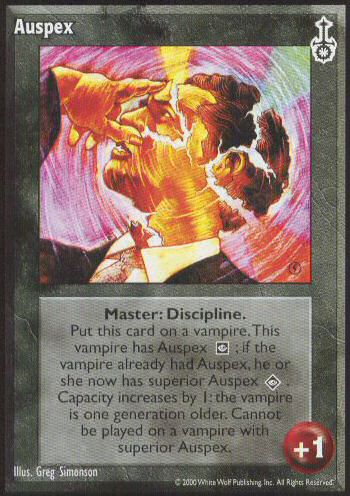 Auspex [SW set] - VTES CCG