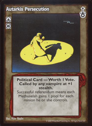 Autarkis Persecution [SW set] - VTES CCG