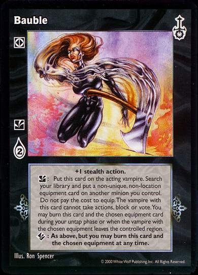 Bauble [SW set] - VTES CCG