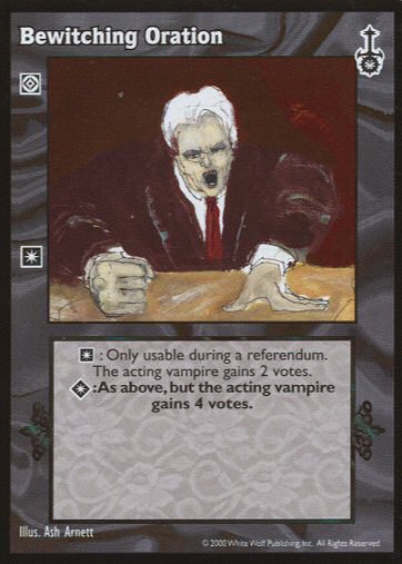 Bewitching Oration [SW set] - VTES CCG
