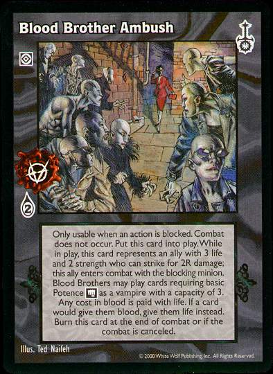 Blood Brother Ambush [SW set] - VTES CCG