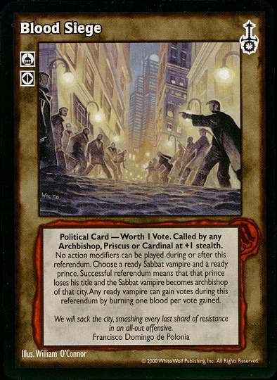 Blood Siege [SW set] - VTES CCG