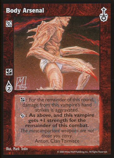 Body Arsenal [SW set] - VTES CCG