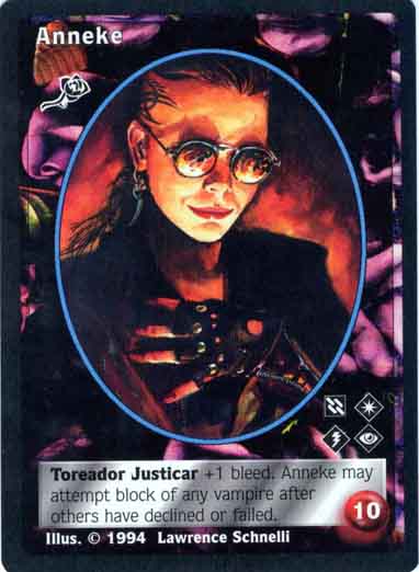 Anneke [Jyhad set] - VTES CCG