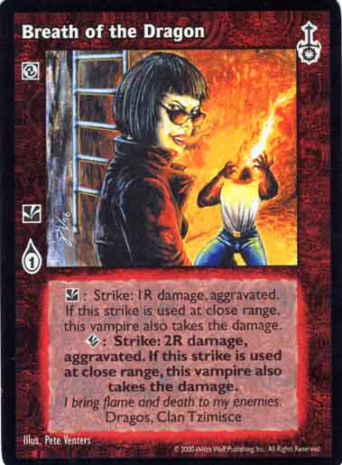 Breath of the Dragon [SW set] - VTES CCG