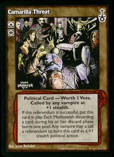 Camarilla Threat [SW set] - VTES CCG