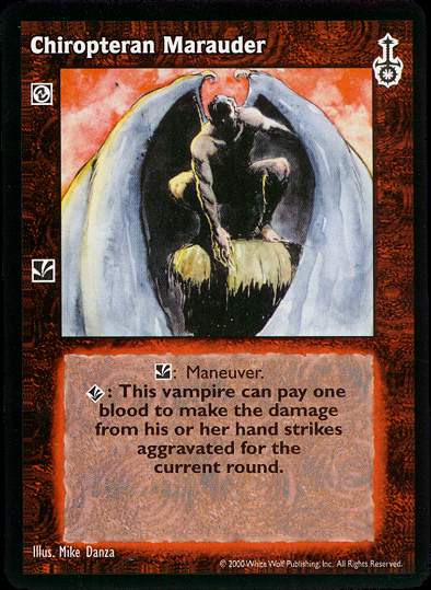 Chiropteran Marauder [SW set] - VTES CCG