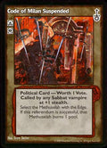 Code of Milan Suspended [SW set] - VTES CCG