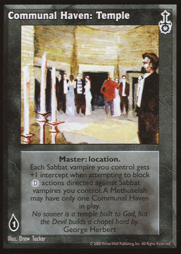 Communal Haven: Temple [SW set] - VTES CCG
