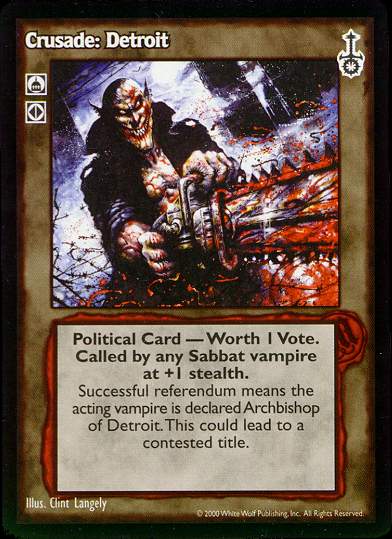 Crusade: Detroit [SW set] - VTES CCG