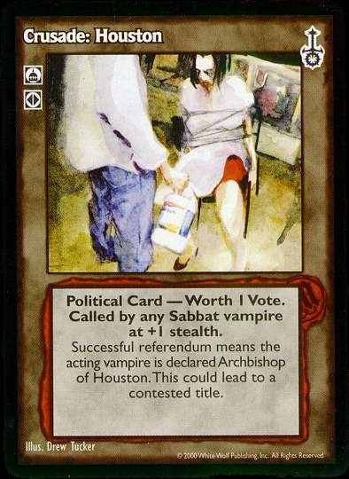 Crusade: Houston [SW set] - VTES CCG