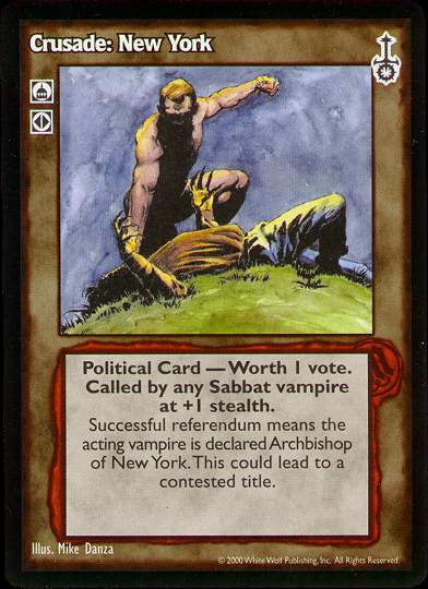 Crusade: New York [SW set] - VTES CCG