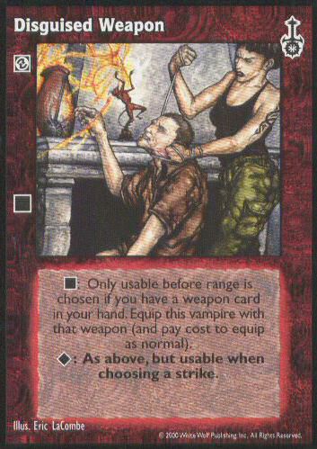 Disguised Weapon [SW set] - VTES CCG