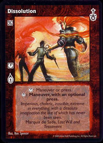 Dissolution [SW set] - VTES CCG