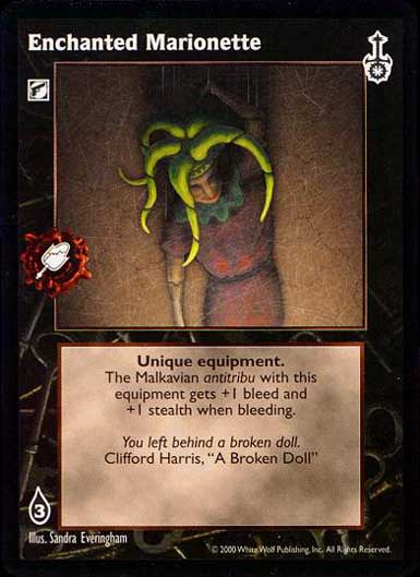 Enchanted Marionette [SW set] - VTES CCG