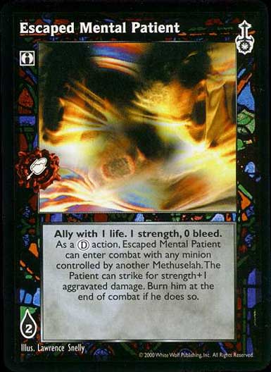 Escaped Mental Patient [SW set] - VTES CCG
