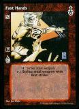 Fast Hands [SW set] - VTES CCG
