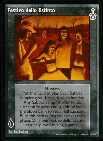 Festivo dello Estinto [SW set] - VTES CCG
