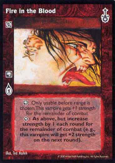 Fire in the Blood [SW set] - VTES CCG