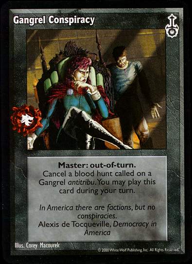 Gangrel Conspiracy [SW set] - VTES CCG